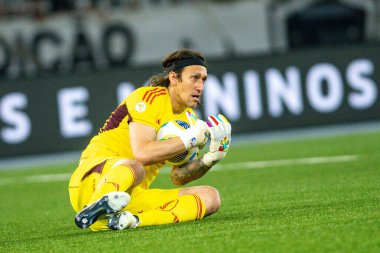 Rio, Brezilya - 27 Temmuz 2024: Botafogo ile Cruzeiro arasındaki maçta Brezilya Şampiyonası, Nilton Santos Stadyumu 'nda 20. tur