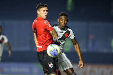 Rio, Brezilya - 06 Ağustos 2024: Brezilya Kupası 'nda Vasco x Atletico-GO arasında oynanan maçta Sao Januario Stadyumu' nda oynanan 16.