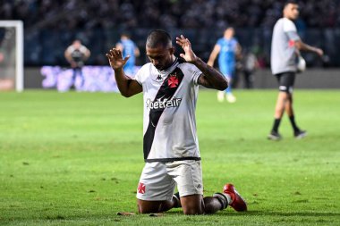 Rio, Brezilya - Ağustos 06 2024: Brezilya Kupası 'nda Vasco x Atletico-GO ile Sao Januario Stadyumu' nda oynanan maç