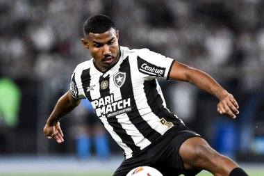 Rio, Brezilya - 14 Ağustos 2024, Cuiabano maçı sırasında Botafogo (BRA) - Palmeiras (BRA) - Nilton Santos Stadyumu 'nda Libertadores Şampiyonası