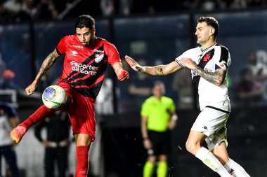 Rio, Brezilya - 29 Ağustos 2024: Brezilya Kupası 'nda Vasco x Athletico-PR maçı, Sao Januario Stadyumu' nda çeyrek final