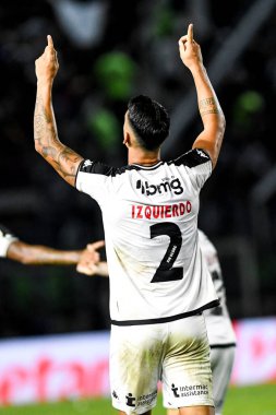 Rio, Brezilya - 29 Ağustos 2024: Puma Rodrigues Brezilya Kupası 'nda Vasco x Athletico-PR maçında, Sao Januario Stadiumg' da çeyrek final