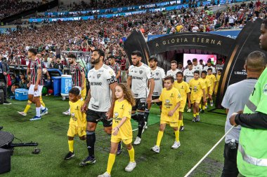 Rio, Brezilya - Eylül 18, 2024, Hulck maçta Fluminense (BRA) - Atletico-MG (BRA), çeyrek final maçı, Libertadores Kupası Maracana Stadyumu 'nda