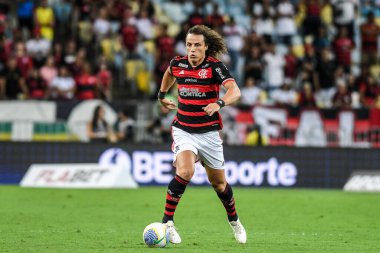 Rio, Brezilya - 29 Eylül 2024: Flamengo x Athletico-PR maçında Maracana Stadyumu 'nda oynanan 27.