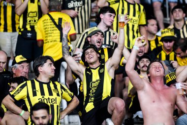 Rio, Brezilya - 23 Ekim 2024, Botafogo (BRA) - Penarol (URU) maçında Nilton Santos Stadyumu 'nda oynanan Libertadores Kupası yarı final maçı