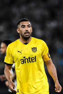 Rio, Brezilya - Ekim 23, 2024, Maxi Oliveira Botafogo (BRA) vs Penarol (URU), yarı final maçı, Nilton Santos Stadyumu 'nda Libertadores Kupası