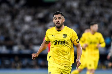 Rio, Brezilya - 23 Ekim 2024, Botafogo (BRA) - Penarol (URU) maçı sırasında Nilton Santos Stadyumu 'nda oynanan Libertadores Kupası yarı final maçı.