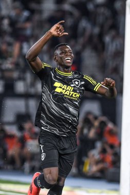 Rio, Brezilya - Kasım 05 2024: Luiz Henrique, Brezilya Şampiyonası 'nda Botafogo x Vasco arasında oynanan maçta Nilton Santos Stadyumu' nda oynanan 32.