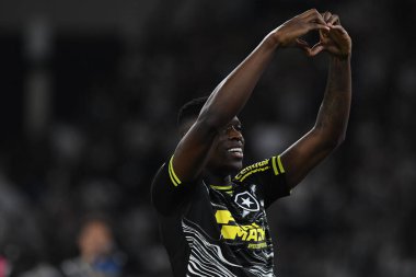 Rio, Brezilya - Kasım 05 2024: Luiz Henrique, Brezilya Şampiyonası 'nda Botafogo x Vasco arasında oynanan maçta Nilton Santos Stadyumu' nda oynanan 32.