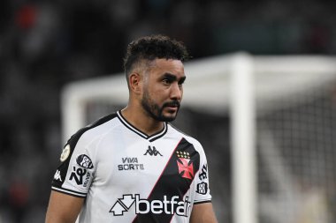 Rio, Brezilya - Kasım 05 2024: Brezilya Şampiyonası 'nda Botafogo x Vasco ile oynanan maçta Payet oyuncusu, Nilton Santos Stad' da oynanan karşılaşmada Botafogo x Vasco ile Brezilya Şampiyonası 'nda oynanan 32.