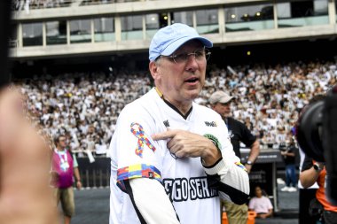 Rio, Brezilya, 8 Aralık 2024 - John Textor, Brezilya Şampiyonası 'nda Botafogo ile Sao Paulo arasında oynanan maçta, Nilton Santos Stadyumu' nda 36.