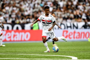 Rio, Brezilya, 8 Aralık 2024 - Marcos Antonio, Brezilya Şampiyonası 'nda Botafogo ile Sao Paulo arasında oynanan maçta Nilton Santos Stadyumu' nda 36.