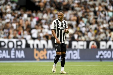 Rio, Brezilya, 8 Aralık 2024 - Marlon Freitas, Brezilya Şampiyonası 'nda Botafogo ile Sao Paulo arasında oynanan maçta Nilton Santos Stadyumu' nda 36.