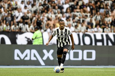 Rio, Brezilya, 8 Aralık 2024 - Marlon Freitas, Brezilya Şampiyonası 'nda Botafogo ile Sao Paulo arasında oynanan maçta Nilton Santos Stadyumu' nda 36.