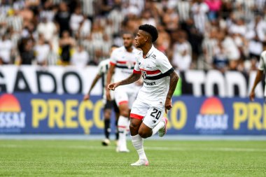 Rio, Brezilya, 8 Aralık 2024 - Marcos Antonio, Brezilya Şampiyonası 'nda Botafogo ile Sao Paulo arasında oynanan maçta Nilton Santos Stadyumu' nda 36.