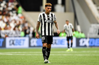 Rio, Brezilya, 8 Aralık 2024 - Brezilya Şampiyonası 'nda Botafogo ile Sao Paulo arasında oynanan maçta Igor Jesus oyuncusu, Nilton Santos Stadyumu' nda 36.