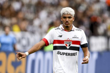 Rio, Brezilya, 8 Aralık 2024 - William Gomes Brezilya Şampiyonası 'nda Botafogo ile Sao Paulo arasında oynanan maçta Nilton Santos Stadyumu' nda 36.