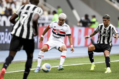 Rio, Brezilya, 8 Aralık 2024 - William Gomes Brezilya Şampiyonası 'nda Botafogo ile Sao Paulo arasında oynanan maçta Nilton Santos Stadyumu' nda 36.