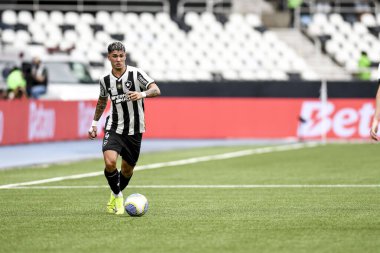 Rio, Brezilya, 8 Aralık 2024 - Botafogo ile Sao Paulo arasında oynanan maçta Nilton Santos Stadyumu 'nda oynanan 36.