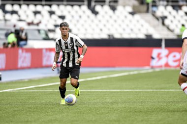Rio, Brezilya, 8 Aralık 2024 - Botafogo ile Sao Paulo arasında oynanan maçta Nilton Santos Stadyumu 'nda oynanan 36.
