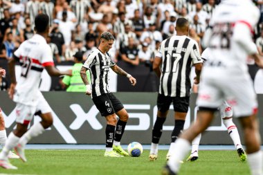 Rio, Brezilya, 8 Aralık 2024 - Botafogo ile Sao Paulo arasında oynanan maçta Nilton Santos Stadyumu 'nda oynanan 36.