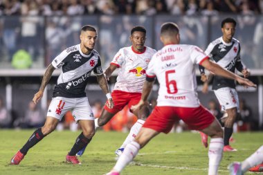 Rio, Brezilya - 31 Mayıs 2025: Sao Januario Stadyumu 'nda Vasco x Bragantino arasında oynanan maçta Coutinho oyuncusu