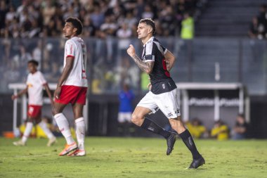 Rio, Brezilya - 31 Mayıs 2025: Sao Januario Stadyumu 'nda Vasco x Bragantino arasında oynanan maçta Vegetti oyuncusu