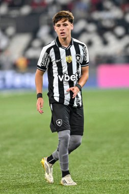 Rio, Brezilya - 16 Temmuz 2025: Botafogo x Vitoria ile Nilton Santos Stadyumu 'nda oynanan maçta Montoro oyuncusu