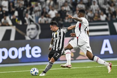 Rio, Brezilya - 16 Temmuz 2025: Botafogo x Vitoria ile Nilton Santos Stadyumu 'nda oynanan maçta Artur oyuncusu