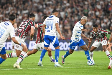 Rio, Brezilya - 17 Temmuz 2025: Fluminense x Cruzeiro arasındaki maç sırasında Maracana Stadyumu 'nda oynanan Brezilya Şampiyonası' nın 14. raundunda oyuncu