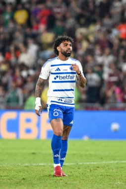 Rio, Brezilya - 17 Temmuz 2025: Gabriel (Gabi) Fluminense x Cruzeiro arasındaki maçta Maracana Stadyumu 'nda oynanan Brezilya Şampiyonası' nın 14. raundu.