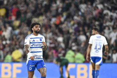 Rio, Brezilya - 17 Temmuz 2025: Gabriel (Gabi) Fluminense x Cruzeiro arasındaki maçta Maracana Stadyumu 'nda oynanan Brezilya Şampiyonası' nın 14. raundu.