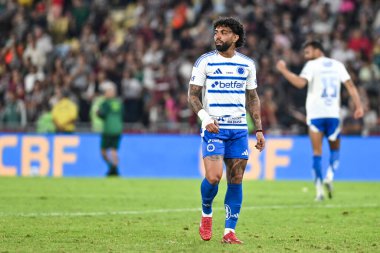 Rio, Brezilya - 17 Temmuz 2025: Gabriel (Gabi) Fluminense x Cruzeiro arasındaki maçta Maracana Stadyumu 'nda oynanan Brezilya Şampiyonası' nın 14. raundu.