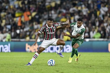 Rio, Brezilya - 23 Temmuz 2025: Maracana Stadyumu 'nda oynanan Fluminense x Palmeiras maçında Brezilya Şampiyonası' nın 16. raundunda Herkül oyuncusu