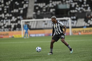 Rio, Brezilya - 29 Temmuz 2025: Botafogo x Redbull Bragantino arasındaki maçta Cuiabano oyuncusu Nilton Santos Stadyumu 'nda Brezilya Kupası' nın 16.