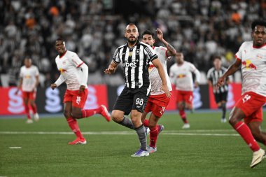Rio, Brezilya - 29 Temmuz 2025: Arthur Cabral, Botafogo x Redbull Bragantino arasında oynanan maçta Brezilya Kupası 'nın Nilton Santos Stadyumu' nda oynanan 16.