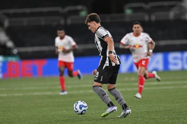 Rio, Brezilya - 29 Temmuz 2025: Botafogo x Redbull Bragantino arasındaki maçta Nilton Santos Stadyumu 'nda oynanan Brezilya Kupası karşılaşmasında Montoro oyuncusu