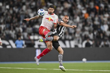 Rio, Brezilya - 29 Temmuz 2025: Arthur Cabral, Botafogo x Redbull Bragantino arasında oynanan maçta Brezilya Kupası 'nın Nilton Santos Stadyumu' nda oynanan 16.