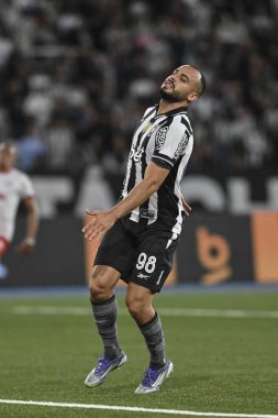 Rio, Brezilya - 29 Temmuz 2025: Arthur Cabral, Botafogo x Redbull Bragantino arasında oynanan maçta Brezilya Kupası 'nın Nilton Santos Stadyumu' nda oynanan 16.