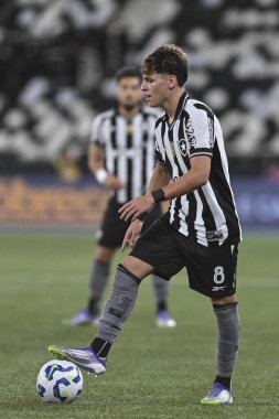 Rio, Brezilya - 29 Temmuz 2025: Botafogo x Redbull Bragantino arasındaki maçta Nilton Santos Stadyumu 'nda oynanan Brezilya Kupası karşılaşmasında Montoro oyuncusu