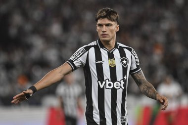 Rio, Brezilya - 29 Temmuz 2025: Joaquim Correa oyuncusu Botafogo x Redbull Bragantino arasında oynanan maçta Brezilya Kupası Nilton Santos Stadyumu 'nda oynanan 16.