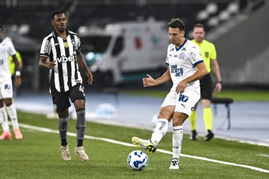 Rio, Brezilya - Ekim 01, 2025: Botafogo x Bahia arasındaki maç sırasında Nilton Santos Stadyumu 'nda düzenlenen Brezilya Şampiyonası' nın 26.