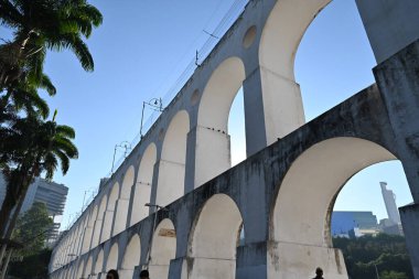 Ünlü - lapanın kemerleri - Rio de Janeiro, Brezilya 