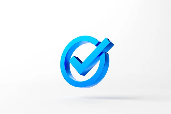 Garantía Certificación Control Calidad Estándar Comprobar Signo Marca Copiar Espacio — Foto de Stock