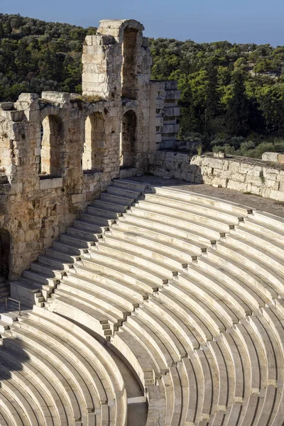 Dionysos Tiyatrosu, Akropolis tepesinin güney yamacında yer alan antik Yunan tiyatrosunun kalıntıları, Atina, Yunanistan