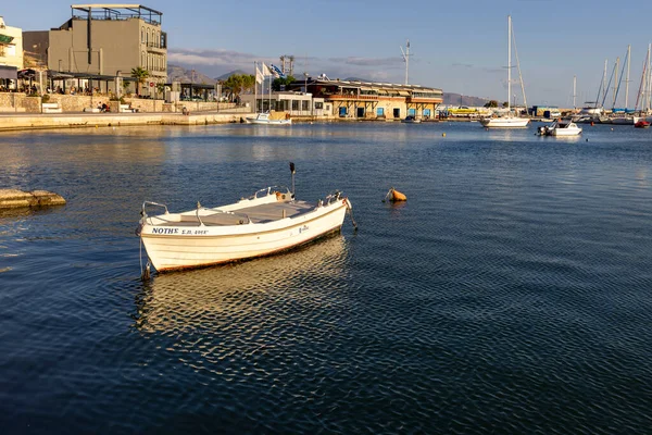 Athene Piraeus Griekenland Oktober 2022 Uitzicht Haven Baai Mikrolimano Met — Stockfoto