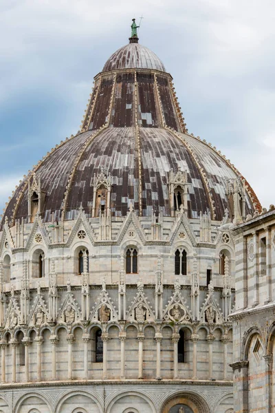 Pisa Talya Mayıs 2019 Piazza Del Duomo John Pisa Baptistery — Stok fotoğraf