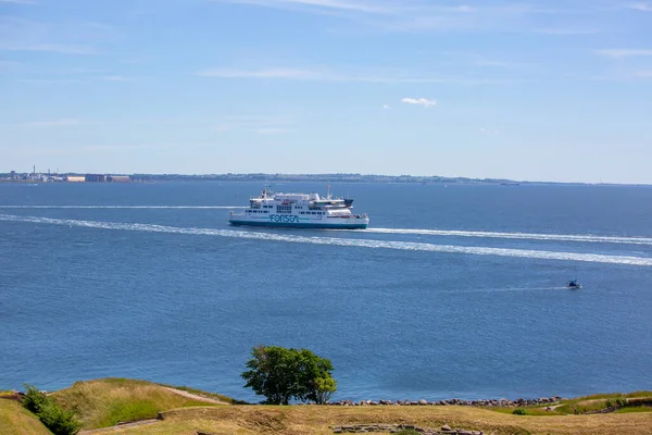 Helsingor Danemark Juillet 2019 Passager Ferry Pour Naviguer Long Route — Photo