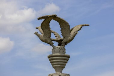 Majdanek; Lublin; Polonya - 25 Mayıs 2022: Majdanek Nazi toplama ve imha kampı (Konzentrationslager Lublin)