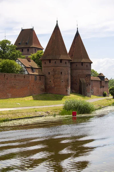 Malbork Poland June 2020 13Th Century Malbork Castle Medieval Teutonic — Stok Foto